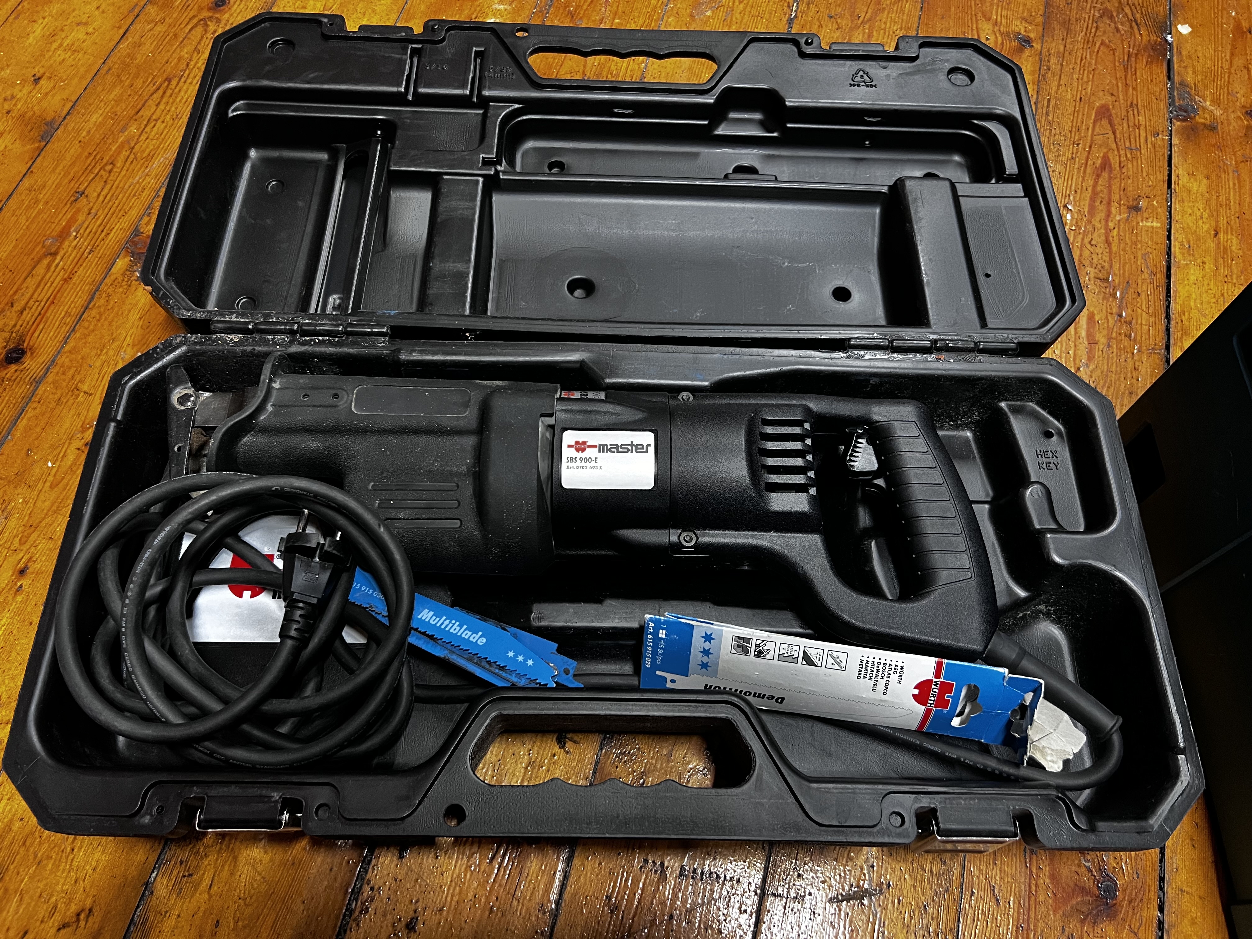 Wurth master tigersag / bajonettsag