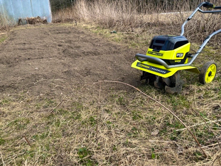 Batteridrevet jordfreser