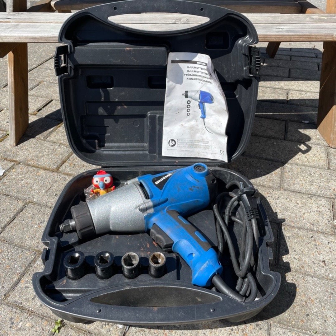 Mutter-/bultdragare elektrisk - snabb och stark