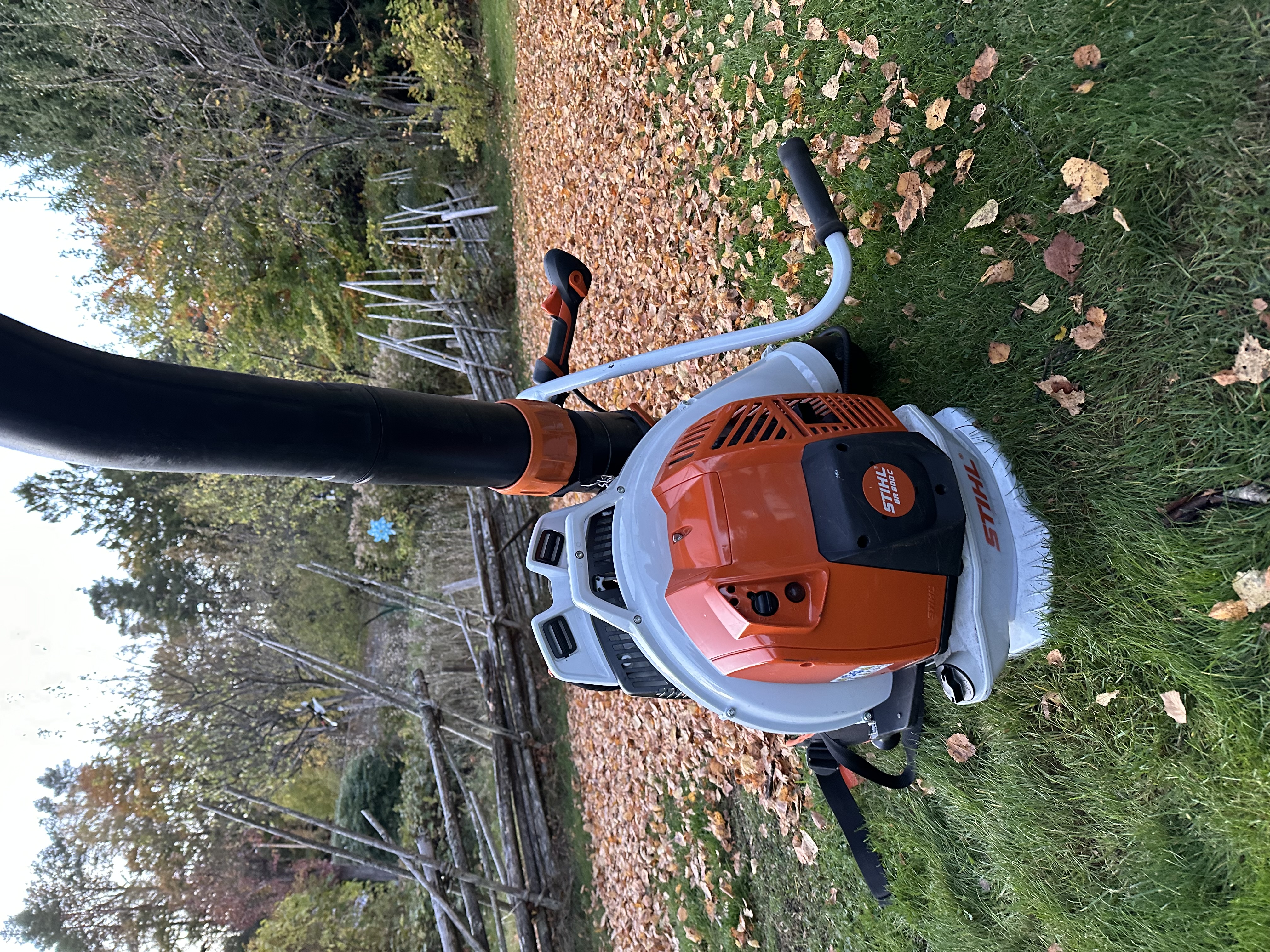 Br800 - stihls kraftfullaste lövblås