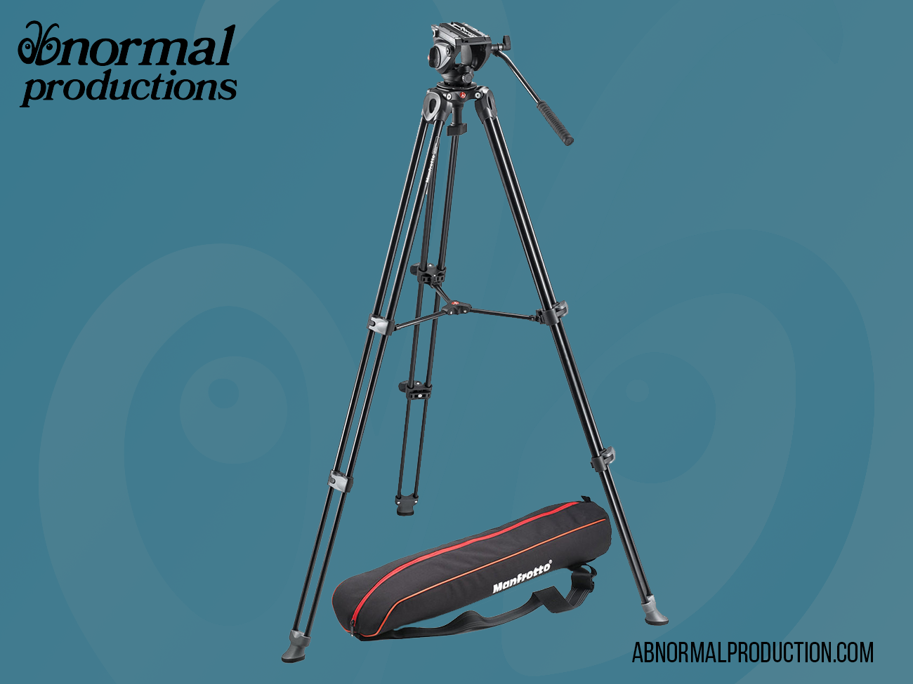 Manfrotto mvk500am camera tripod kit with bag