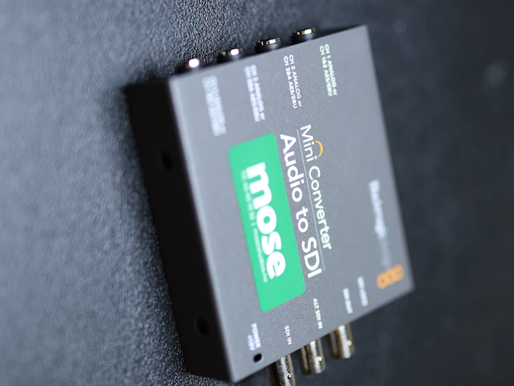 Blackmagic mini converter audio to sdi