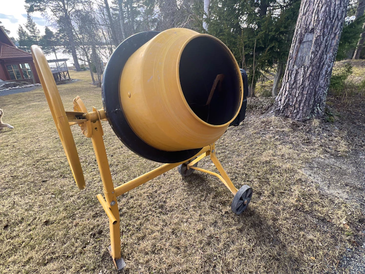 Betongblandare på 600w