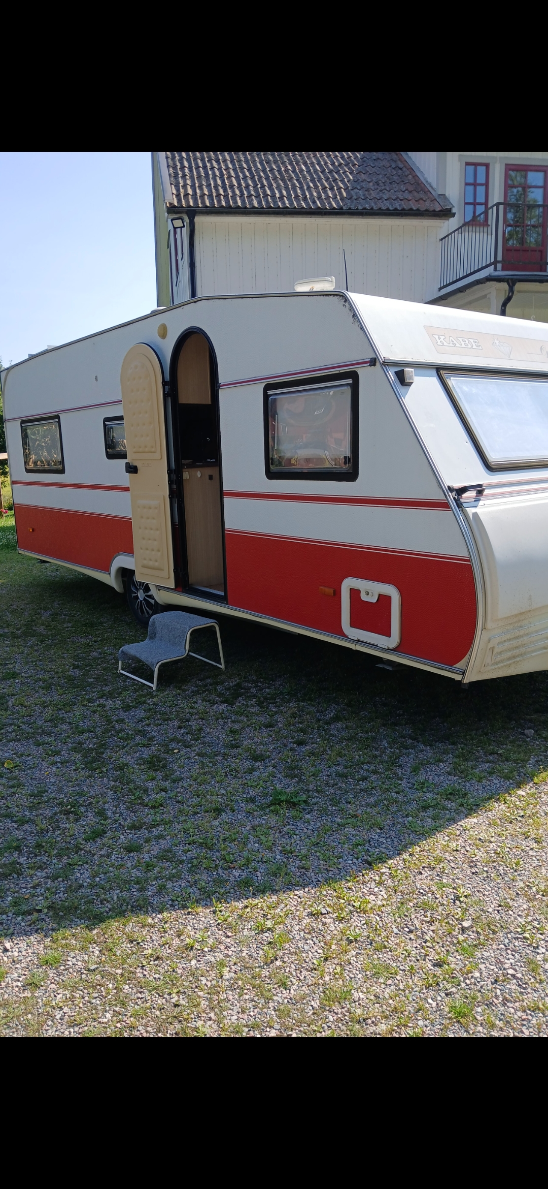 Husvagn, välvårdad kabe