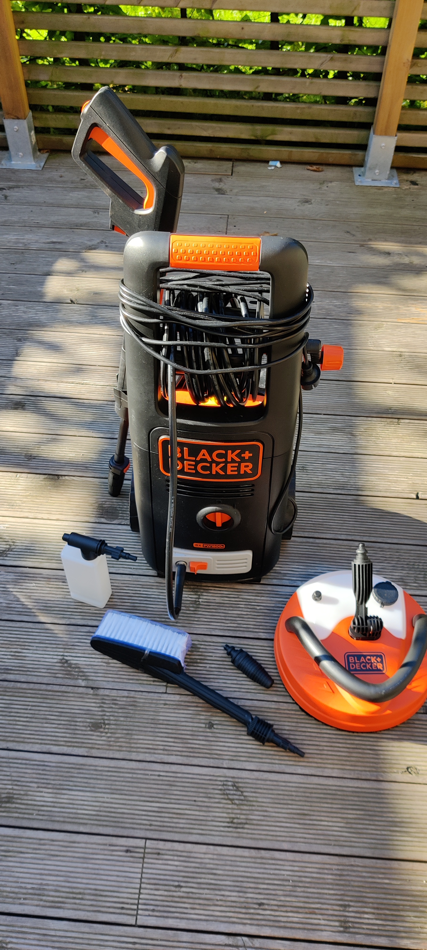 Black & decker högtryckstvätt 