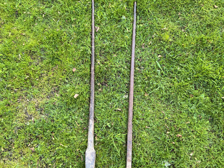 Järnspett (smal och för stolpe)