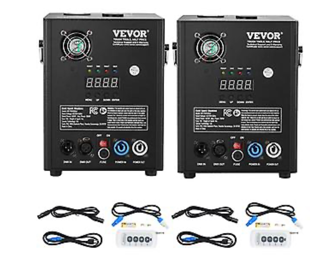 2 x kaldgnist (sparkular) med fjernkontroll