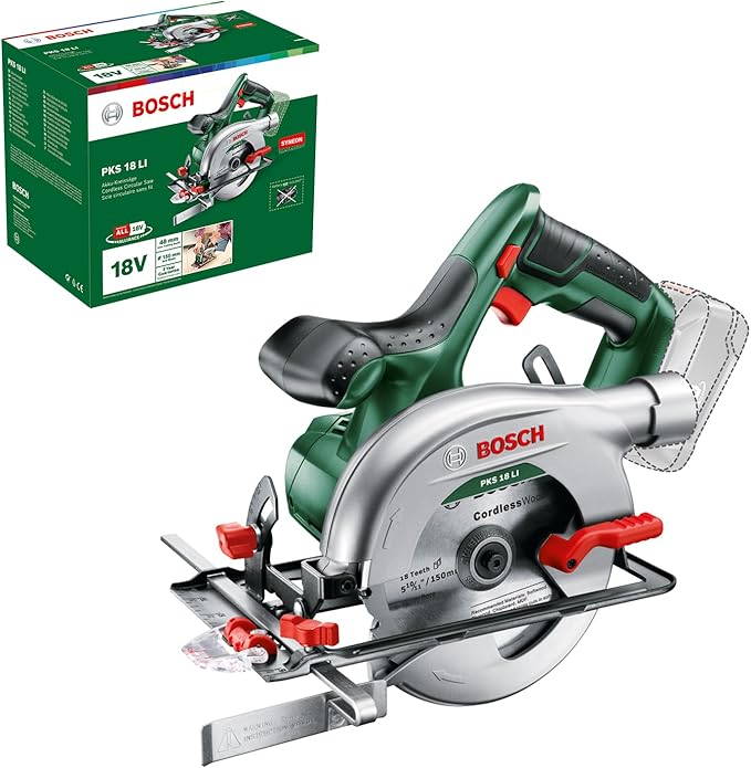 Bosch cordless circular saw pks 18 li