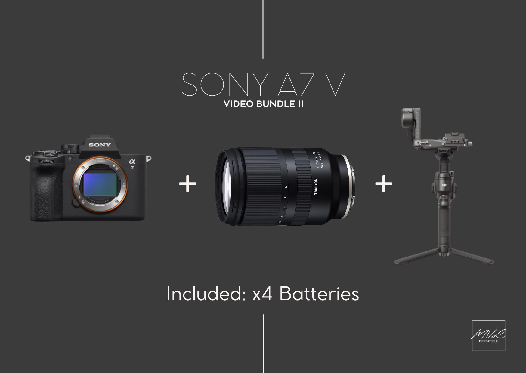 Sony a7v - video bundle ii