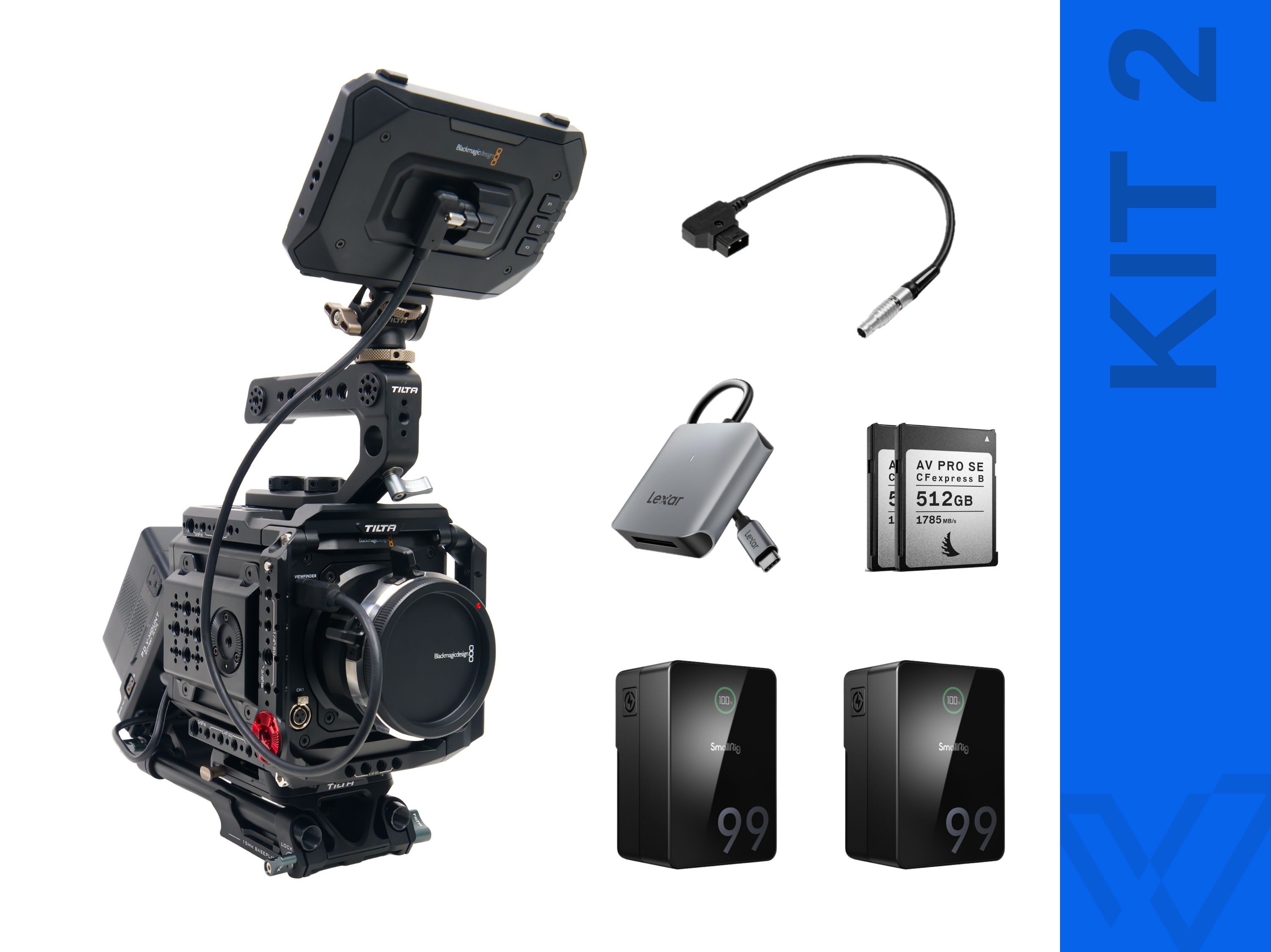 Blackmagic pyxis 6k (pl mount) | kit 2