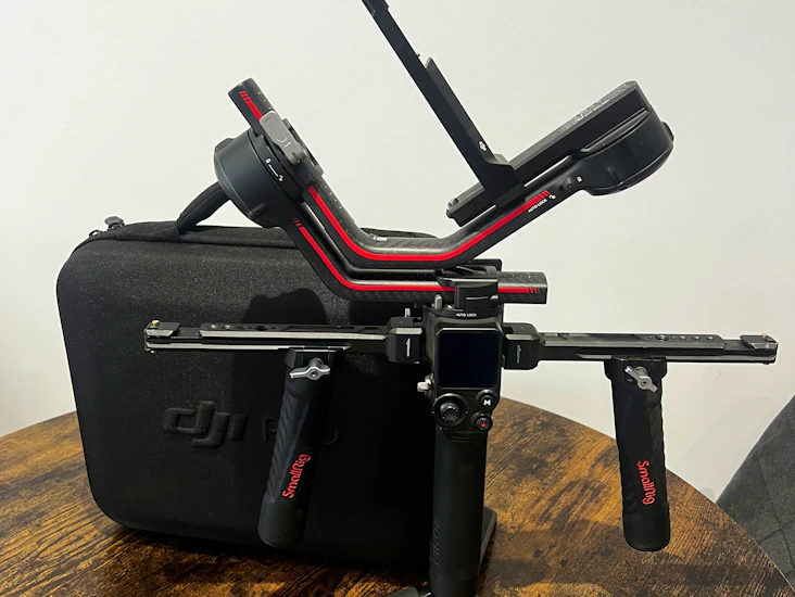 Dji rs3 ronin with handles