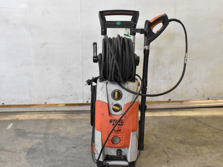 Stihl re 163 pluss med ca 30 m slange