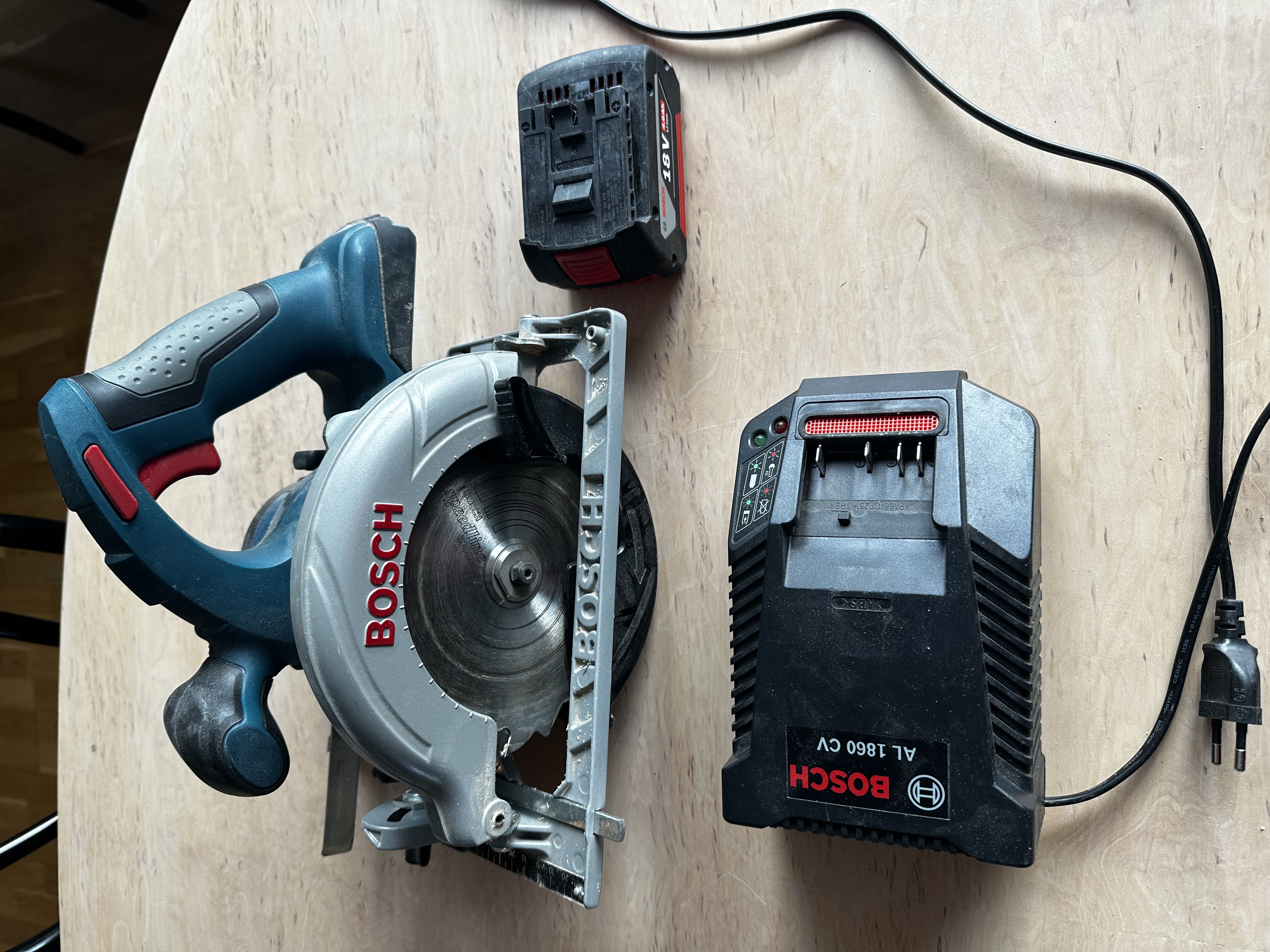 Bosch professional gks 18 v-li cirkelsåg