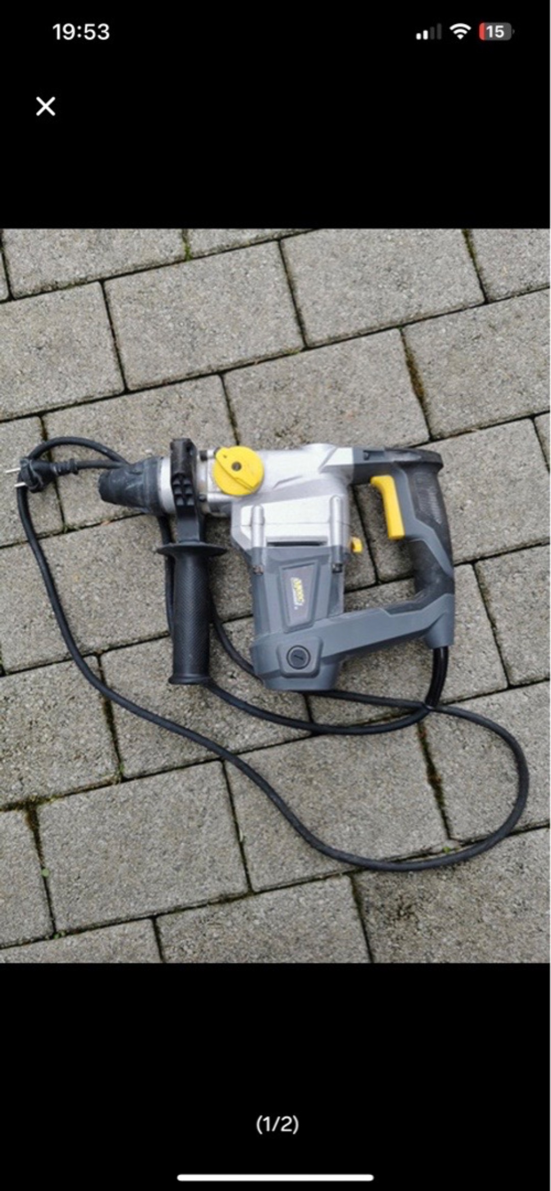 Borhammer på 800w.