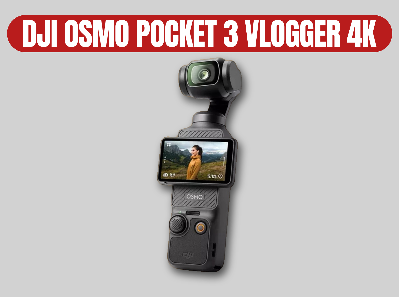 Dji osmo pocket 3 | 4k vlogging camera / stabilised / handheld