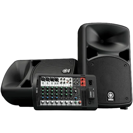 Yamaha stagepas 600bt portable pa system for bands, singers & djs