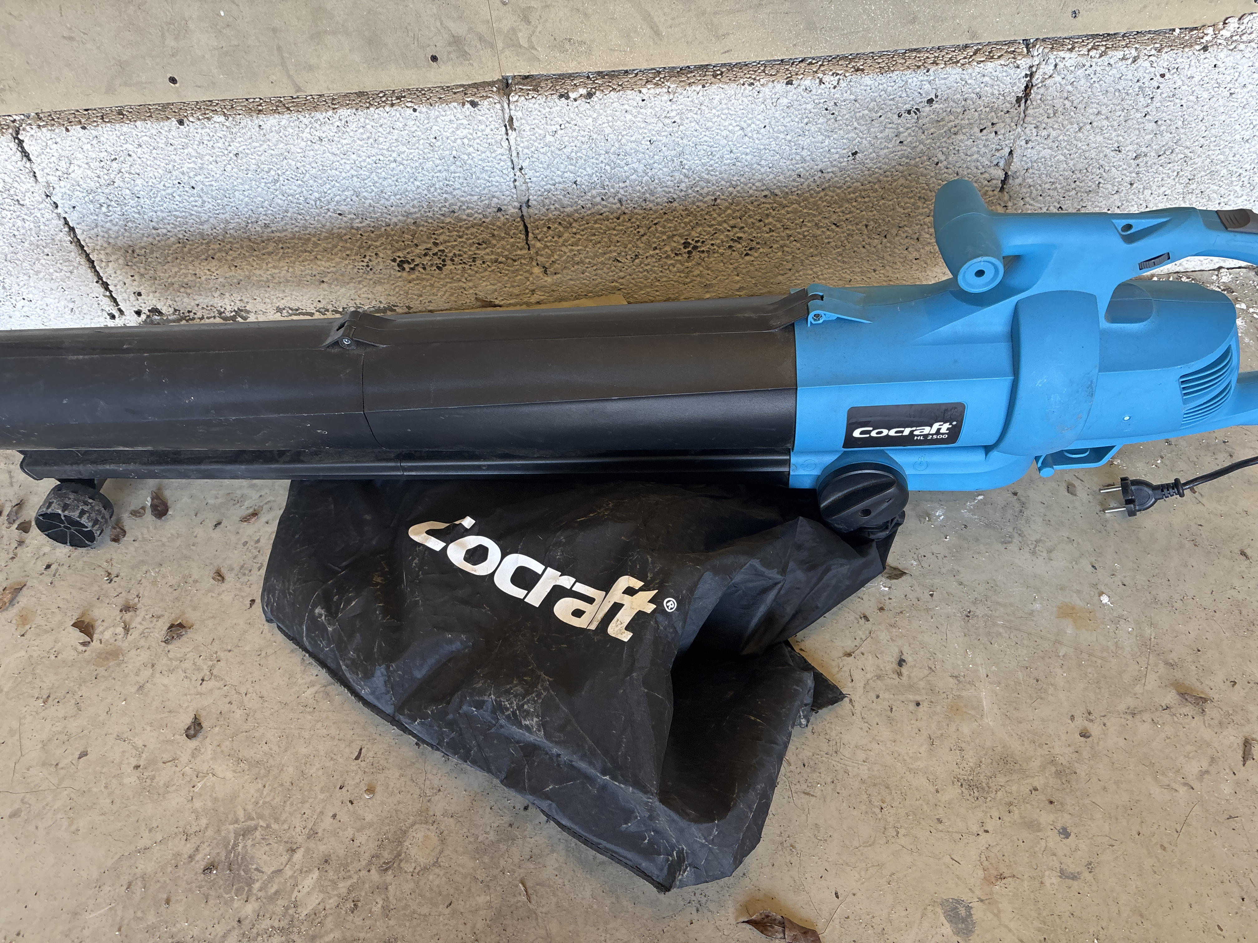 Elektrisk løvoppsamler (cocraft hl 2500)