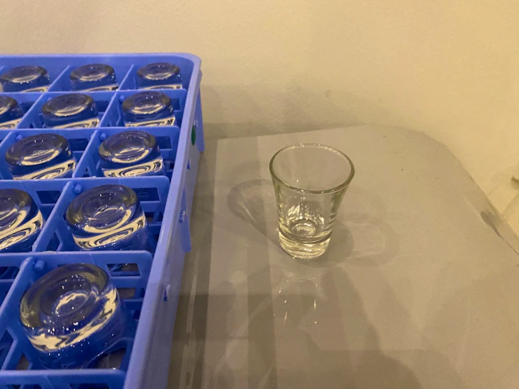 Snappsglas 128 st shotglas