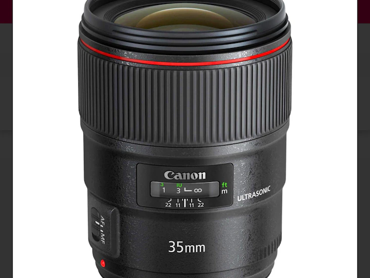 Canon 35 mm f 1.4