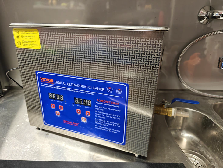 Ultraäänipesuri 10l