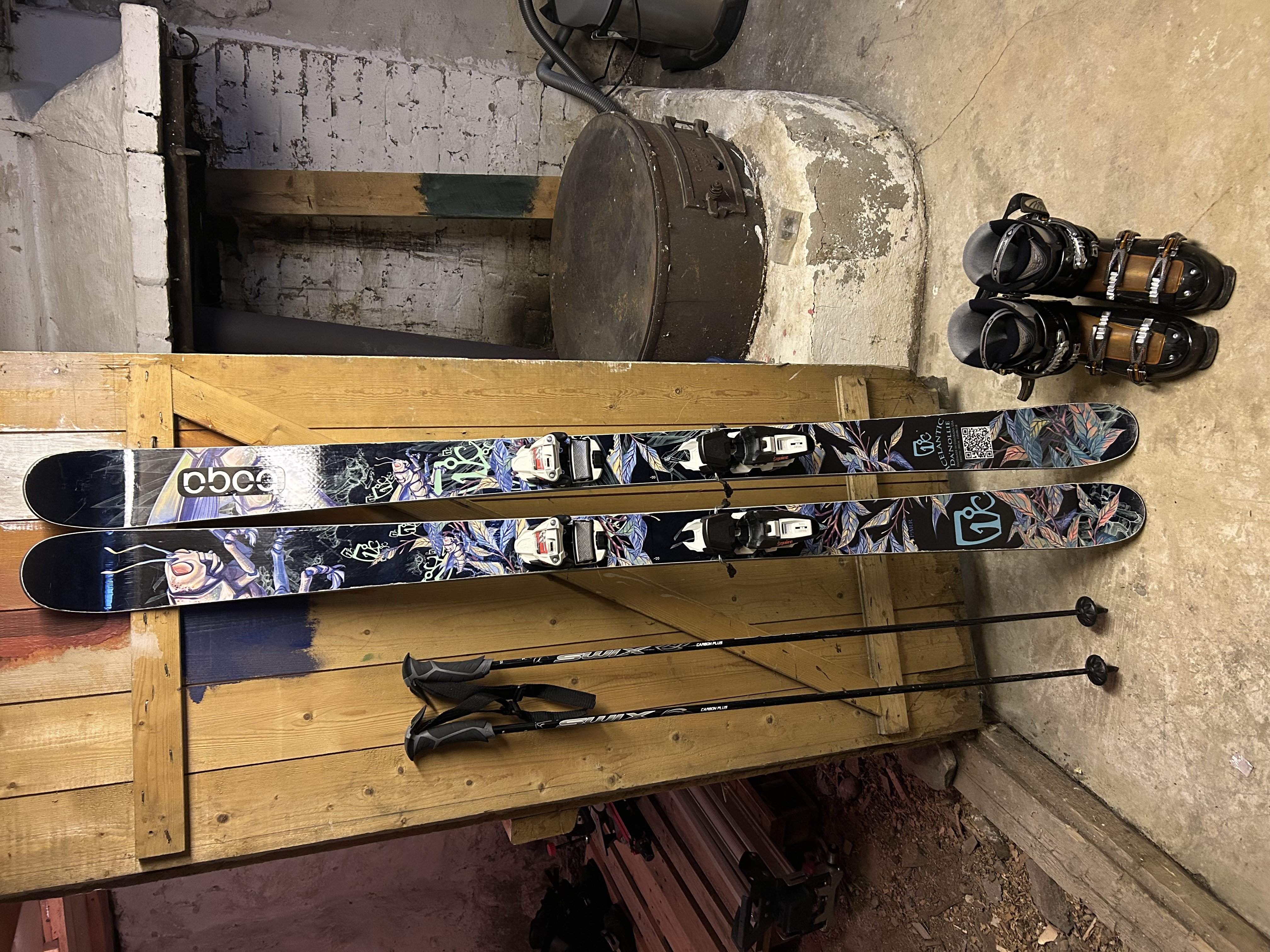 Twintip skipakke herre. 