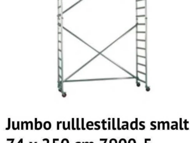 Jumbo rullestillads