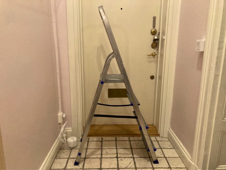 Stege 78cm till översta platån