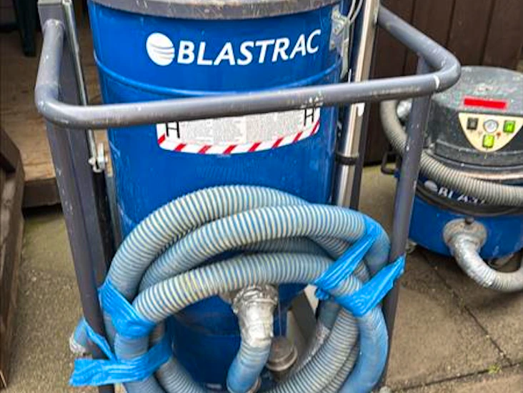 Shot blasting machine / blastrac concrete resurfacing lot