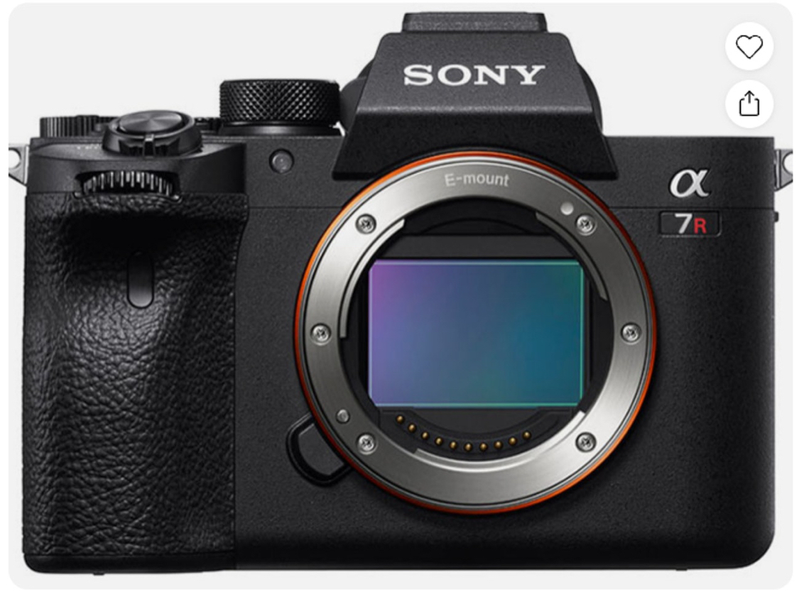 Sony a7rv + 2x batteries + charger