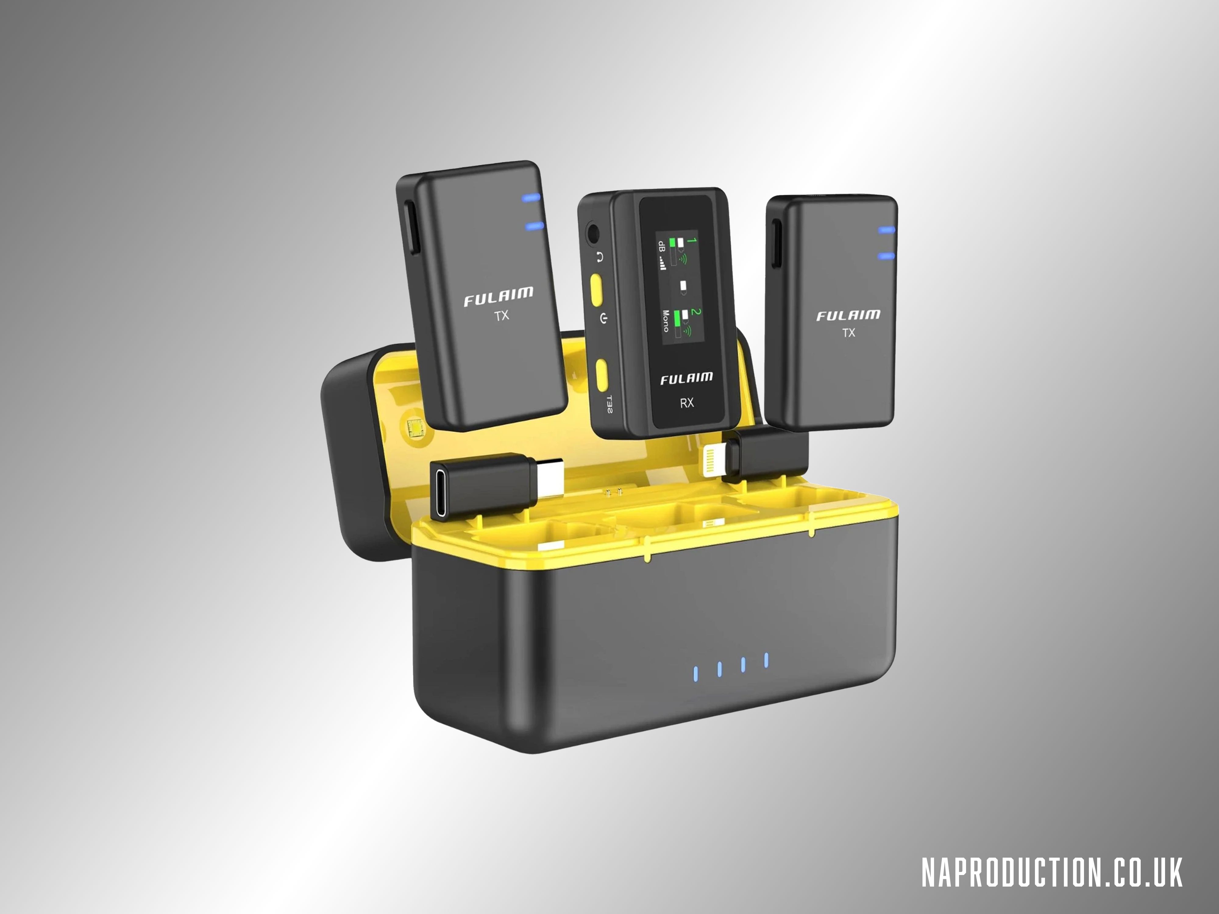 Fulaim x5 wireless lapel kit