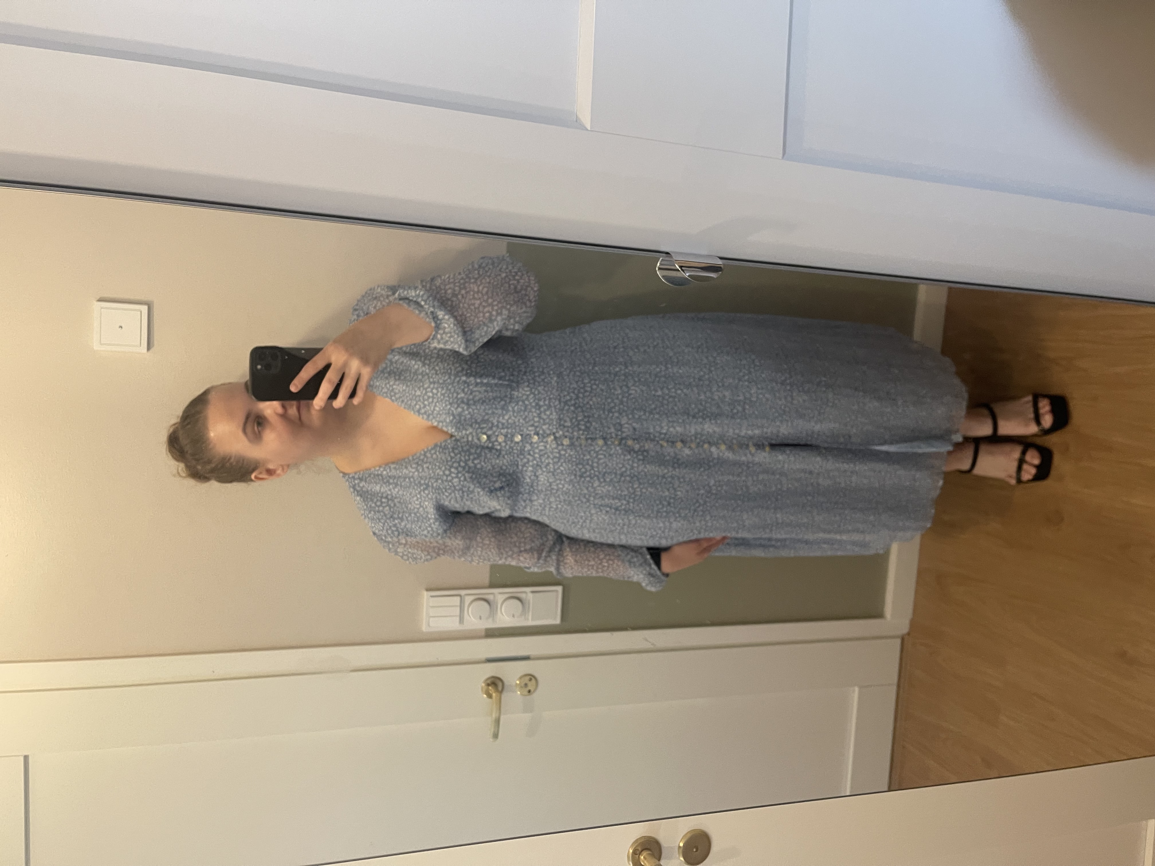 Adoore paris sininen mekko 50