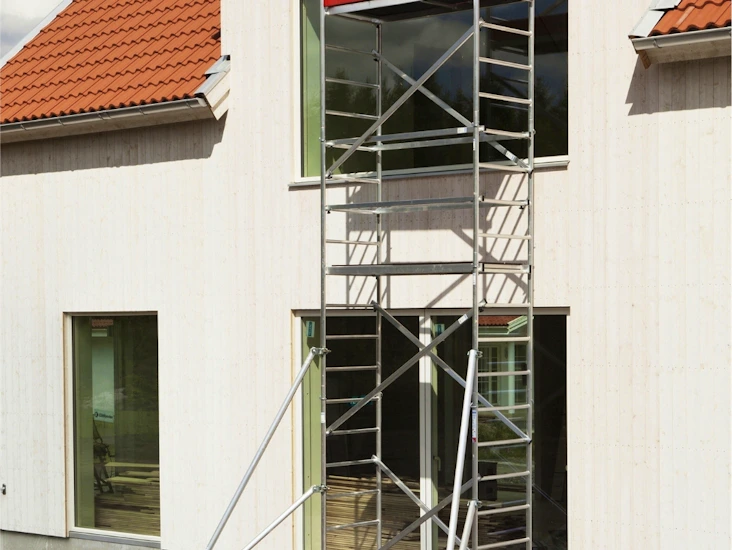 Ställning med trappa, upp till 8 m