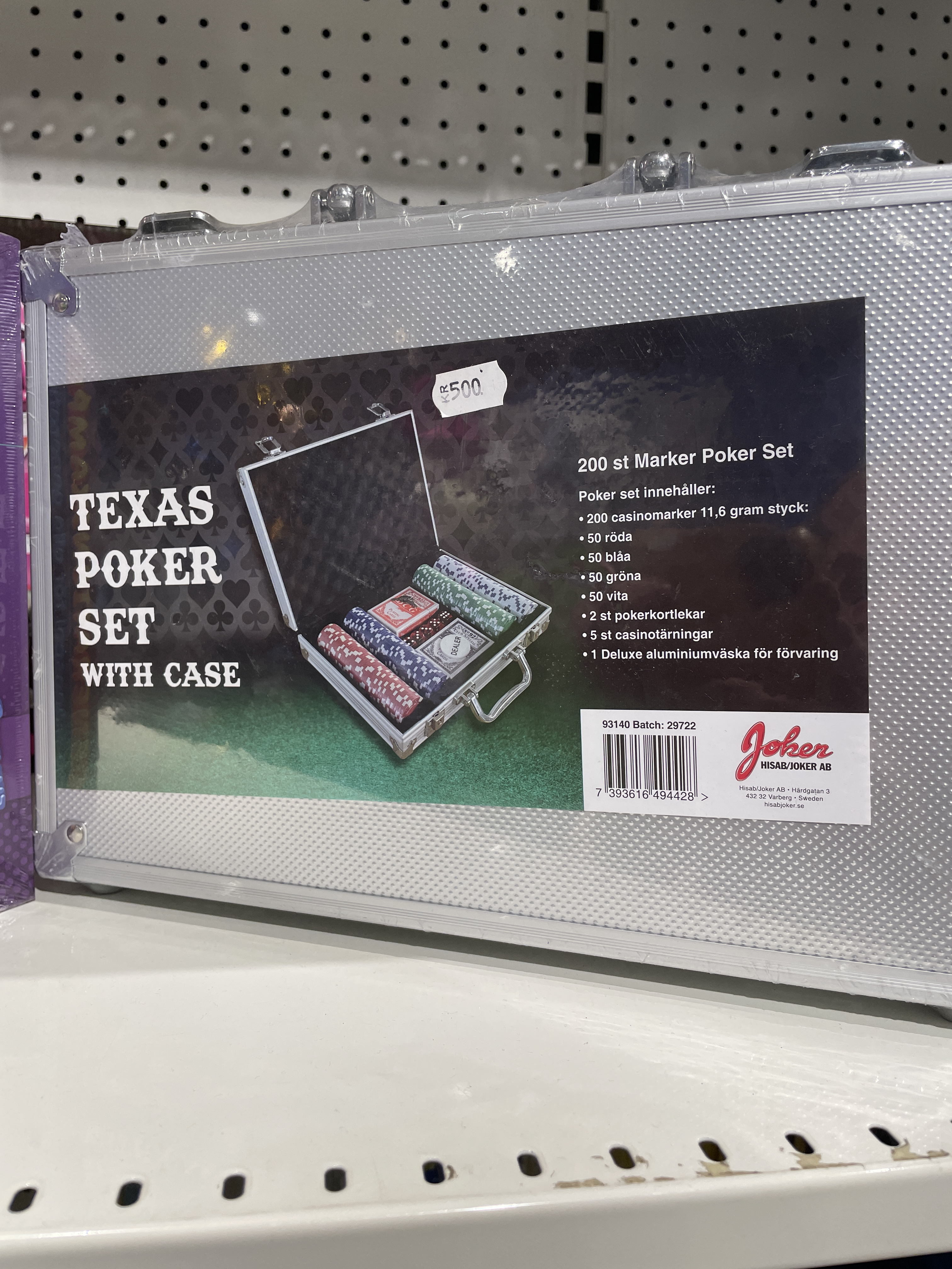 Spelmarkerför tex poker