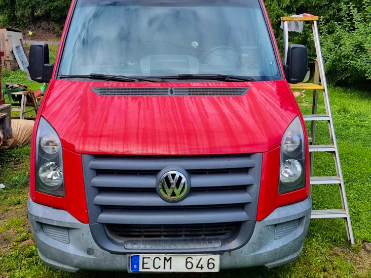 Fria km🙀 vw crafter – skåpbil (b-körkort) smidig och effektiv transportlösning