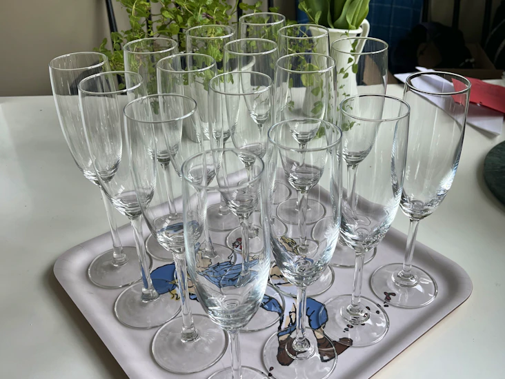 Champagneglas 16 st