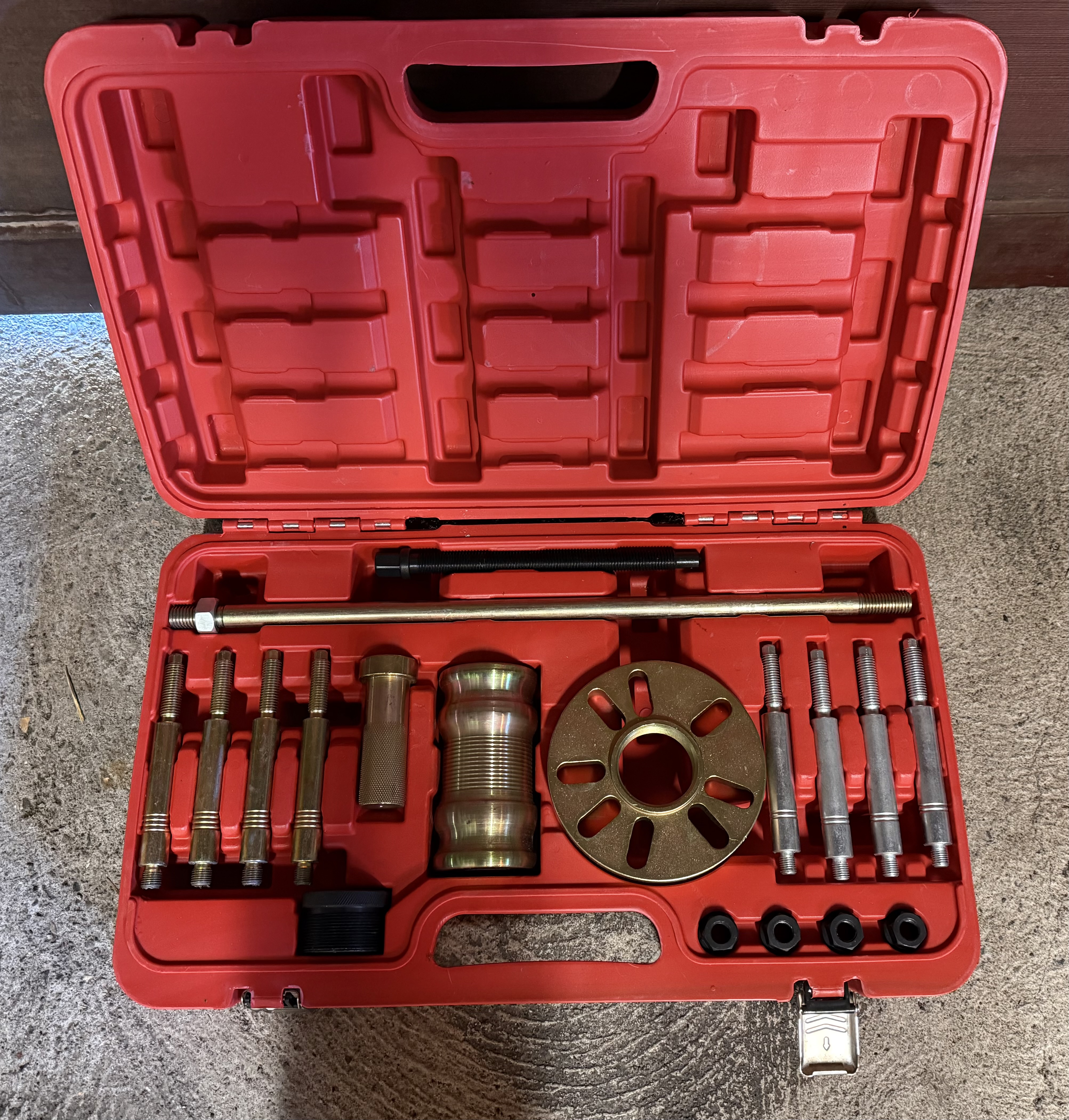 Kraftig hjullager verktøy 