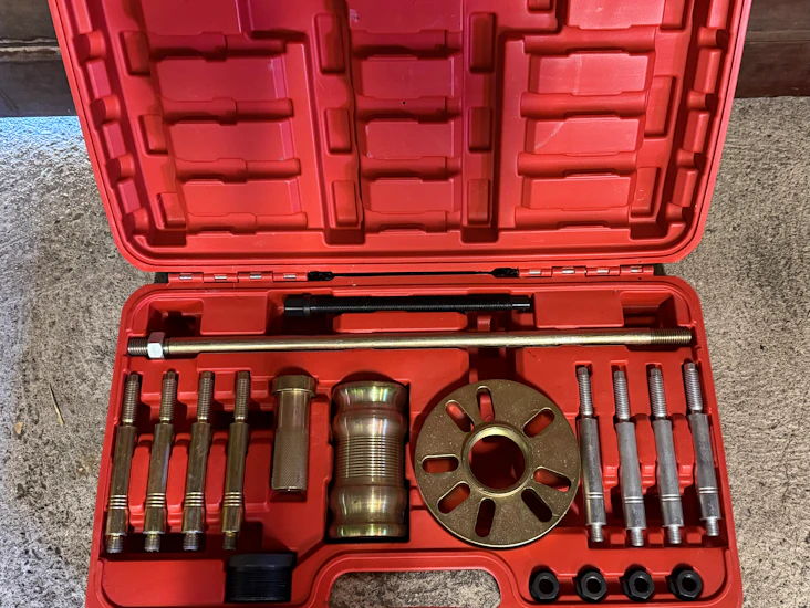 Kraftig hjullager verktøy