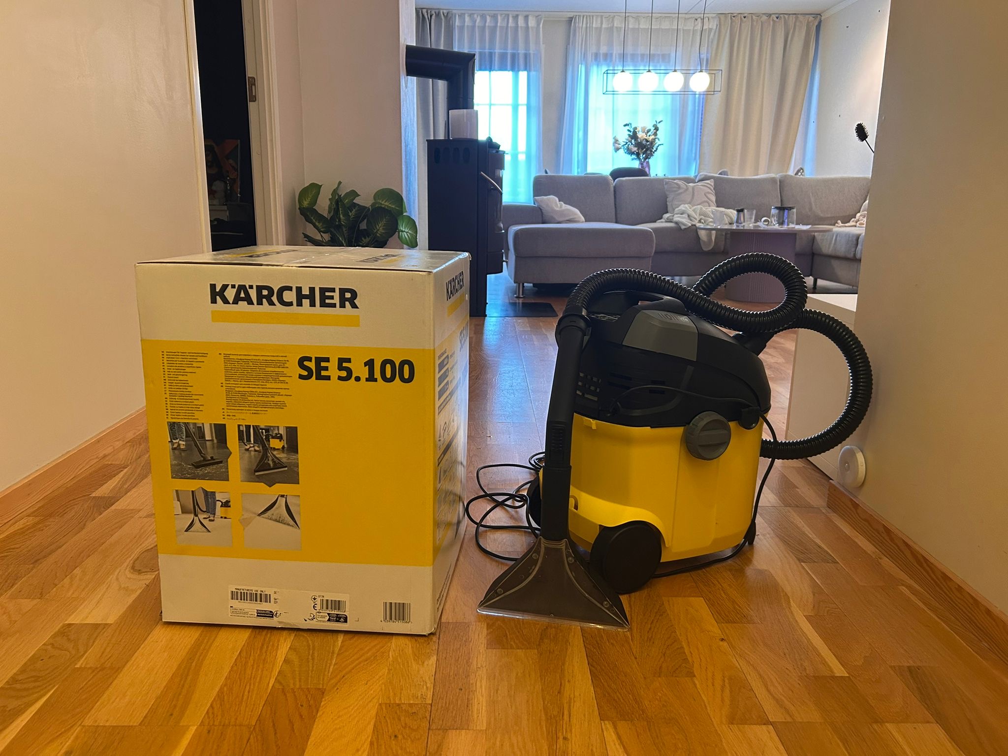 Kärcher se 5.100, tepperenser / tekstilvasker 