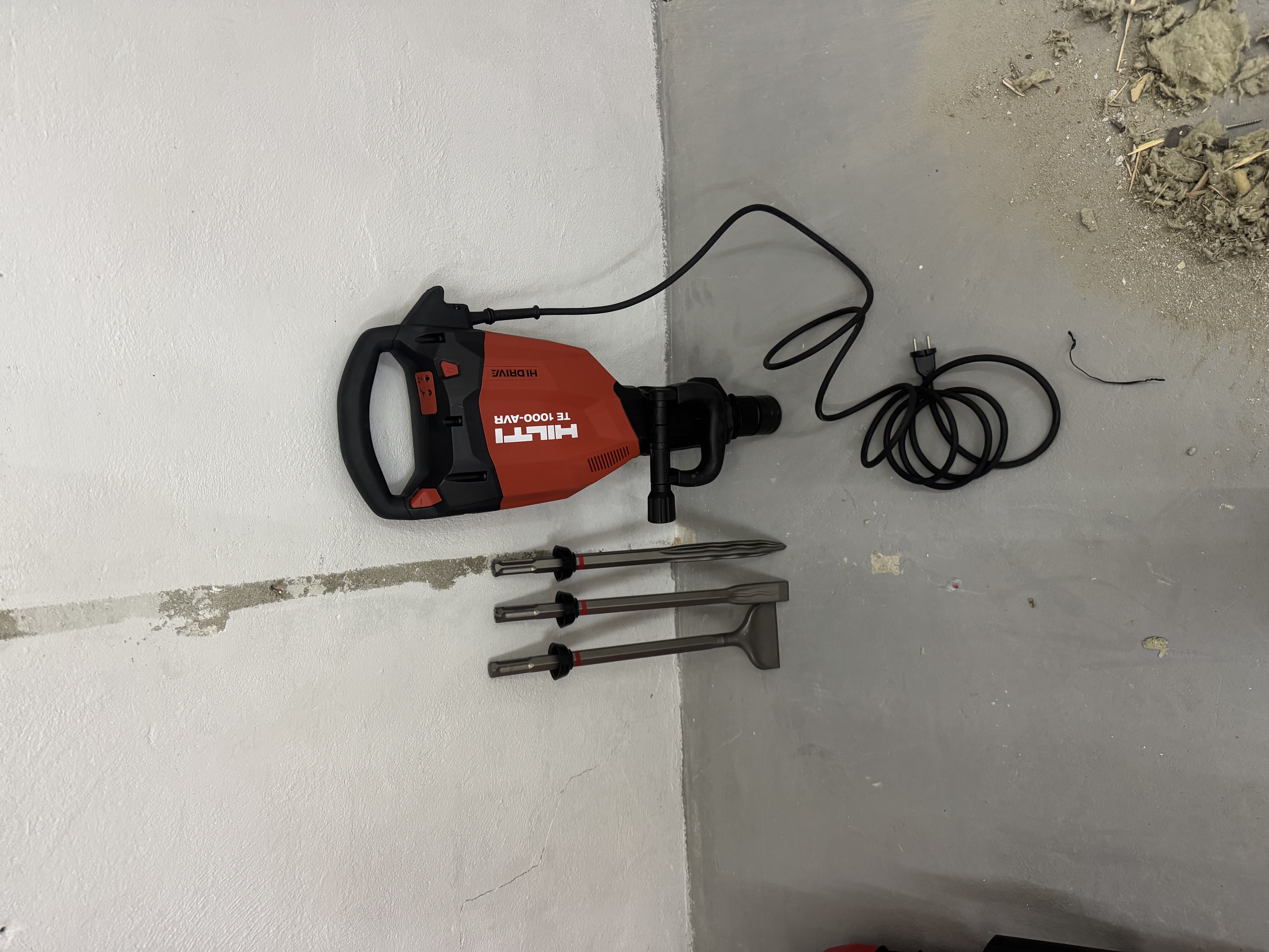 Hilti te 1000-avr – kraftig rivningshammer til tungt arbeid