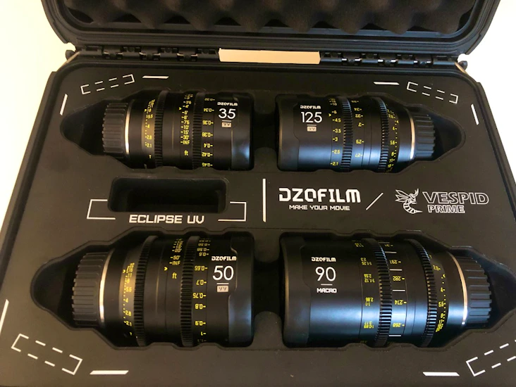 Dzo vespid lens kit (35,50,125,90) ef mount