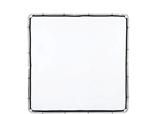 2x2m ramme (reflektor/diffuser/black (scrim)