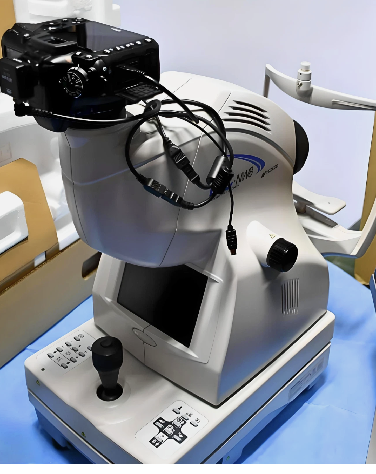 Topcon trc-nw8 non-mydriatic fundus retinal camera system – software installed –