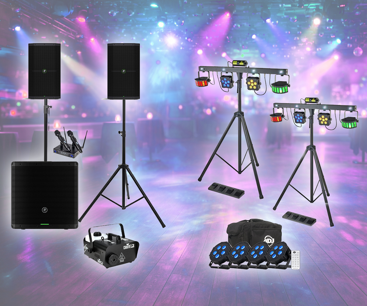 Utkörning: festpaket 4 – ljud, ljus & rök 🔥