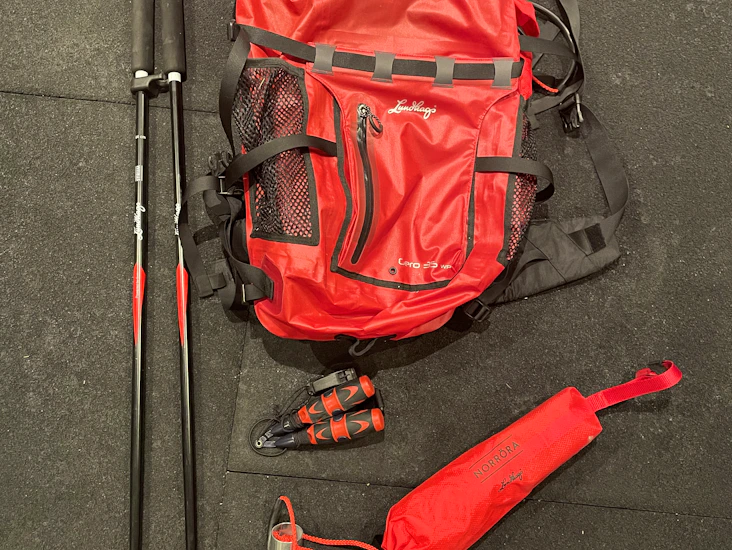 Säkerhetsutrustning längdskidor