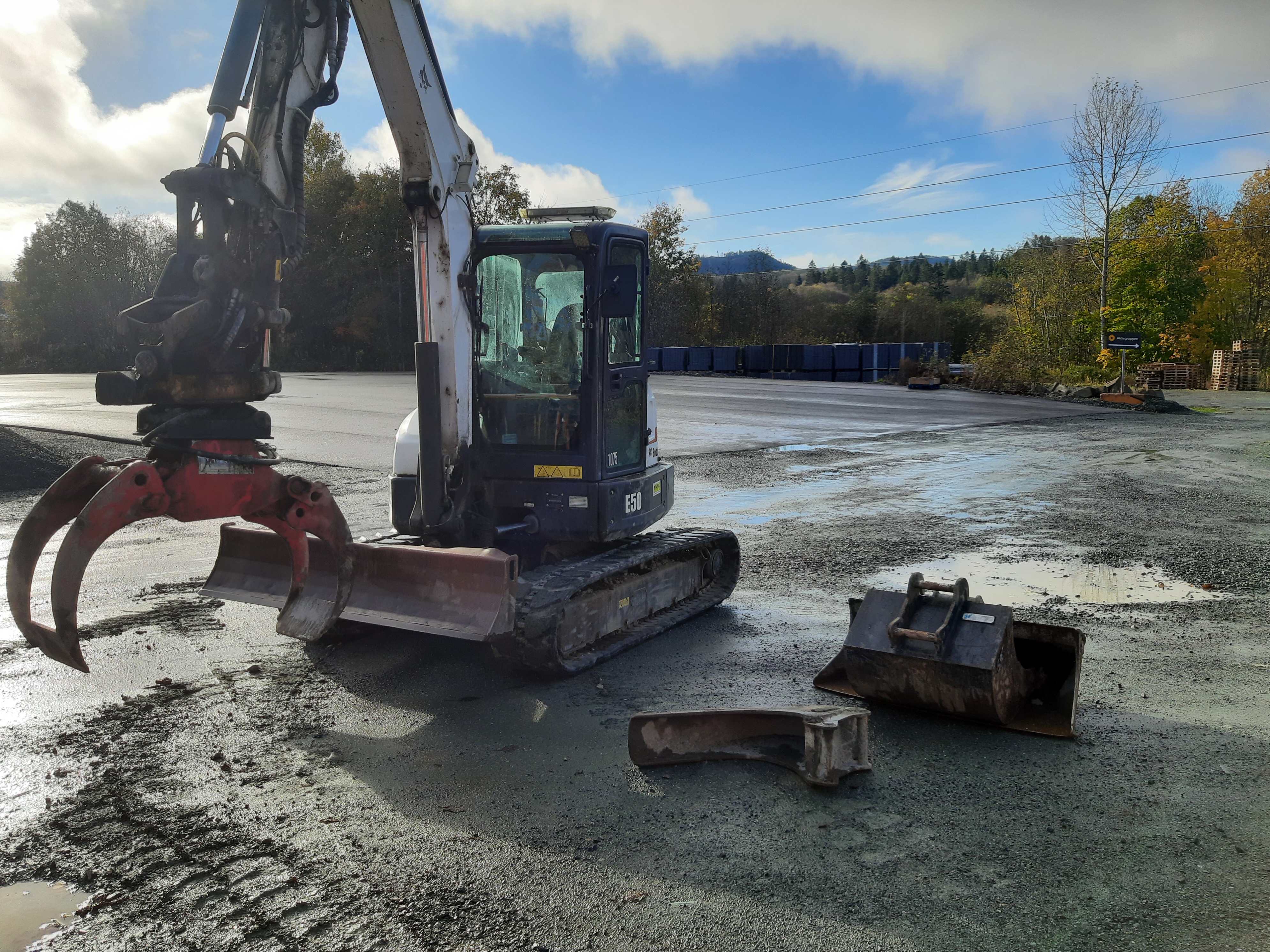 Bobcat e50 gravemaskin.