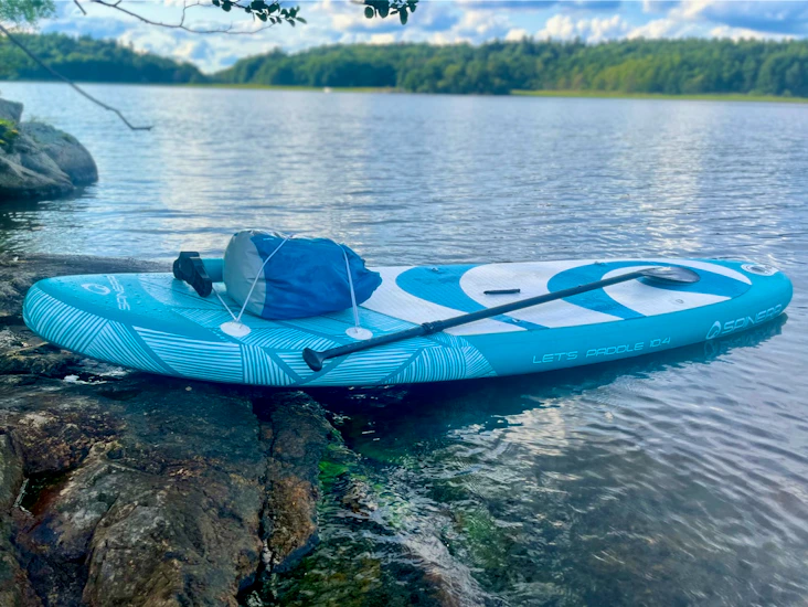 Sup i bredäng, gångavstånd till mälaren