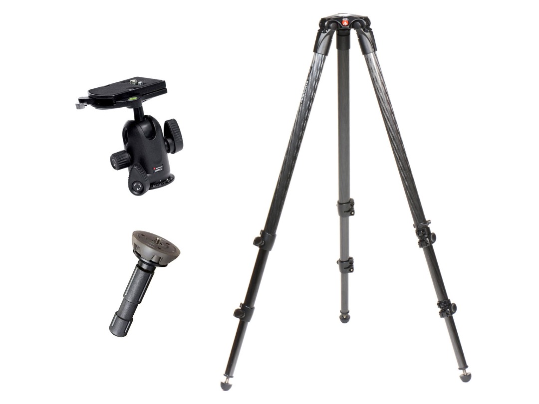 Manfrotto 535 karbon foto/videostativ