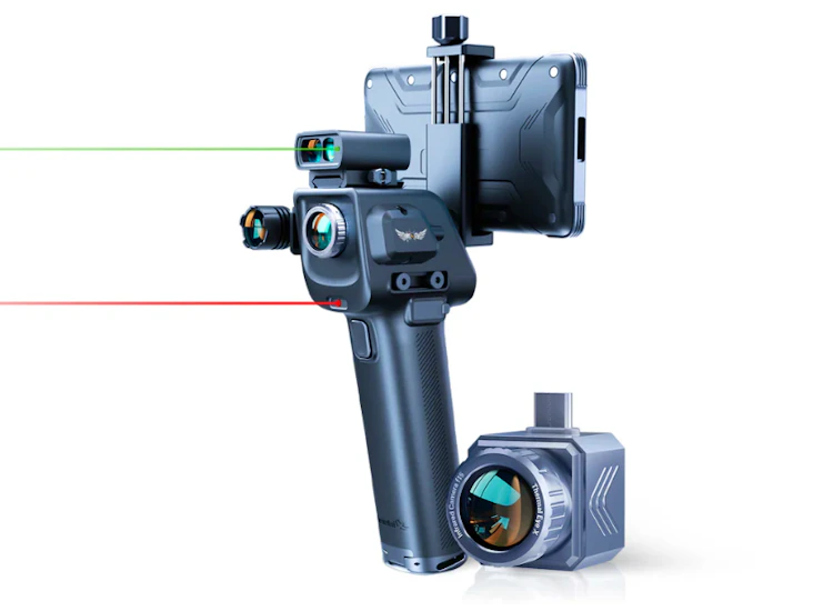 Termisk kamera for søk/redning og husinspeksjon