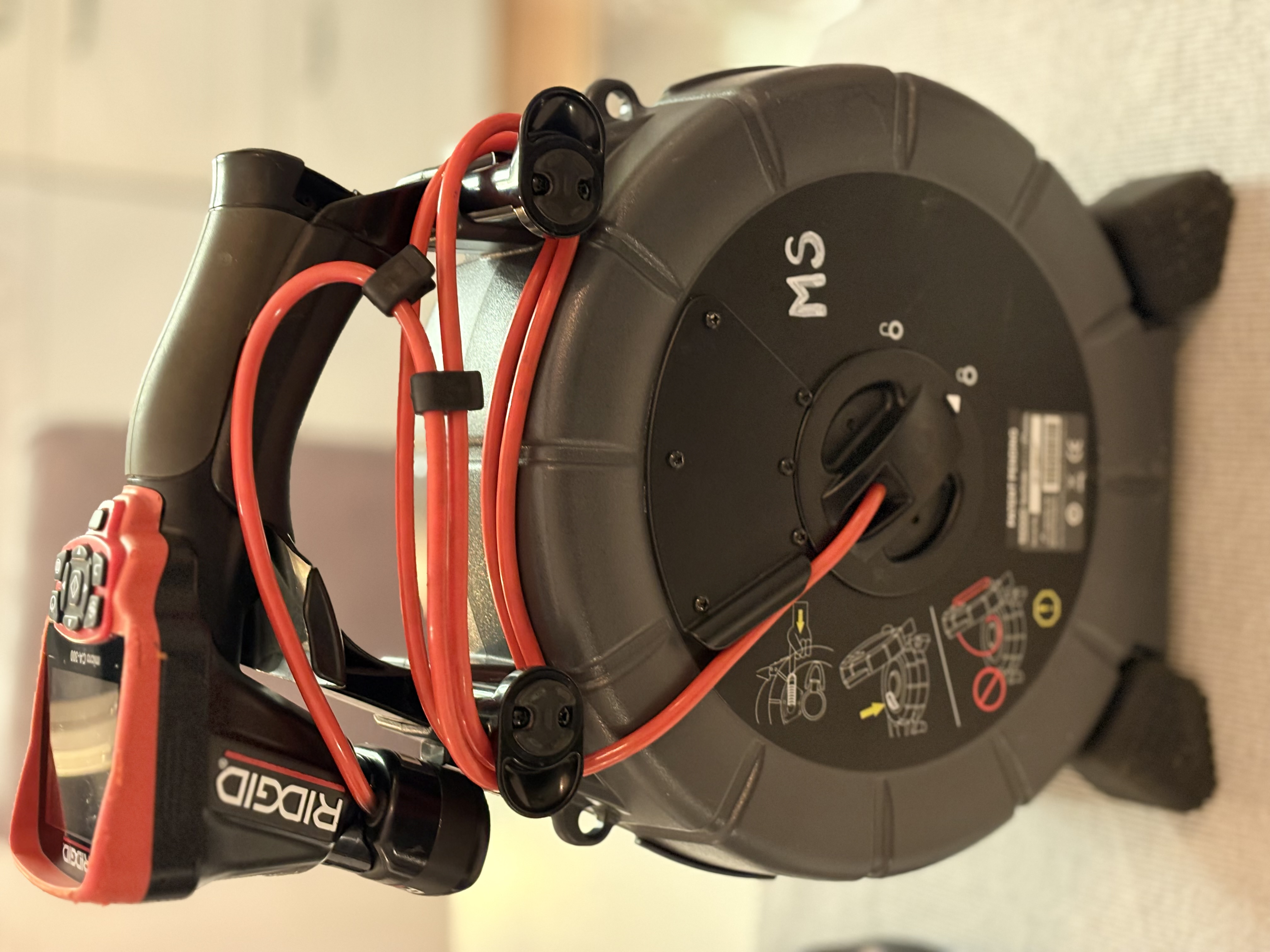 Inspektionskamera för rör