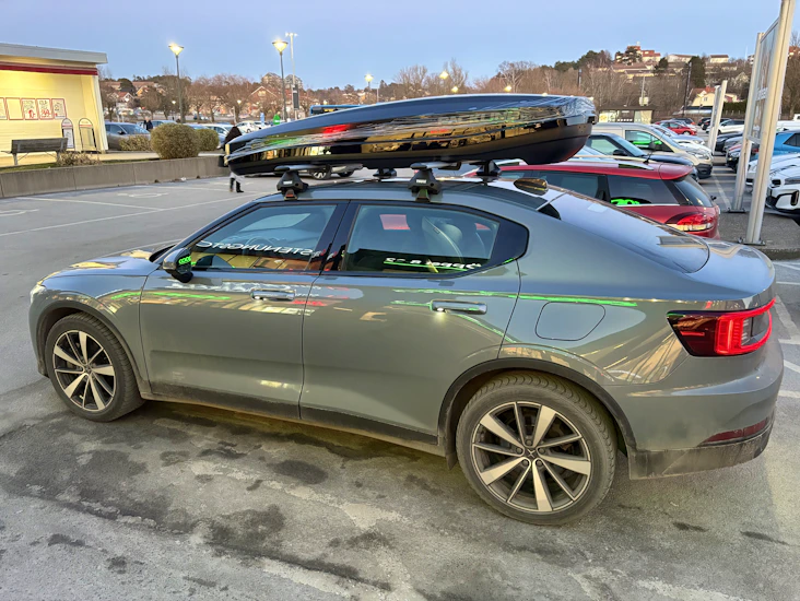 Packline takbox med thule wingbars